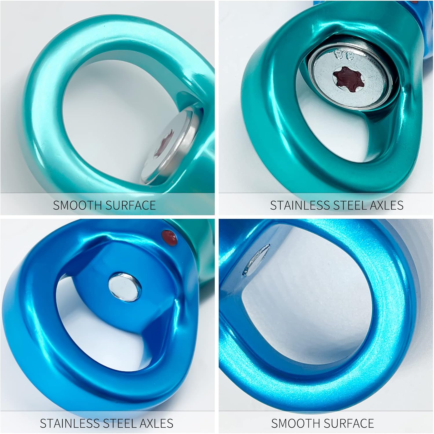 35kN Swing Swivel, CE Certified 360°Rotational Device, Silent Hanging Accessory for Tree Swing, Aerial Dance - Image 3