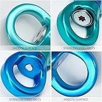 Vista 3 de Columpio giratorio de 35 kN, dispositivo giratorio de 360 ° certificado CE, accesorio colgante silencioso para columpio de árbol, danza aérea