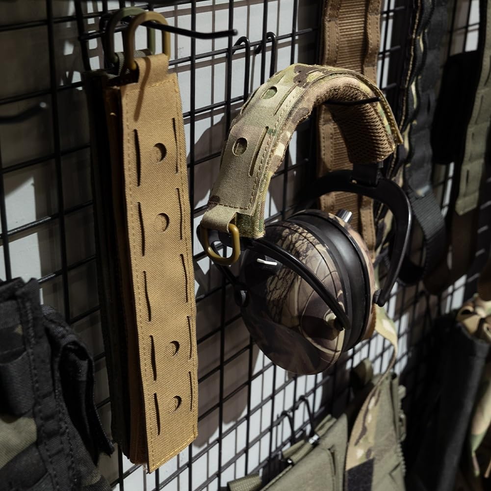 Fascia Tattica Per Cuffie OAREA - Copertura Militare Modulare Per Wargame E Caccia | Accessorio Duravole - Foto 3