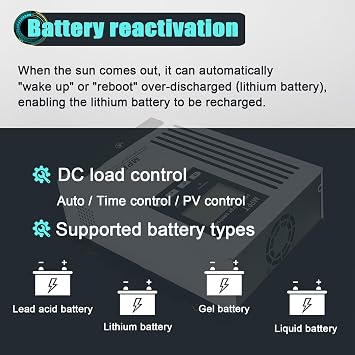 48V 55A MPPT Solar Energy Charge Controller