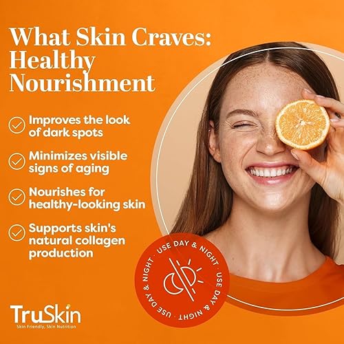 Miniatura 3 de TruSkin - Suero facial con vitamina C, suero facial antienvejecimiento con vitamina C, ácido hialurónico, vitamina E y más, suero iluminador