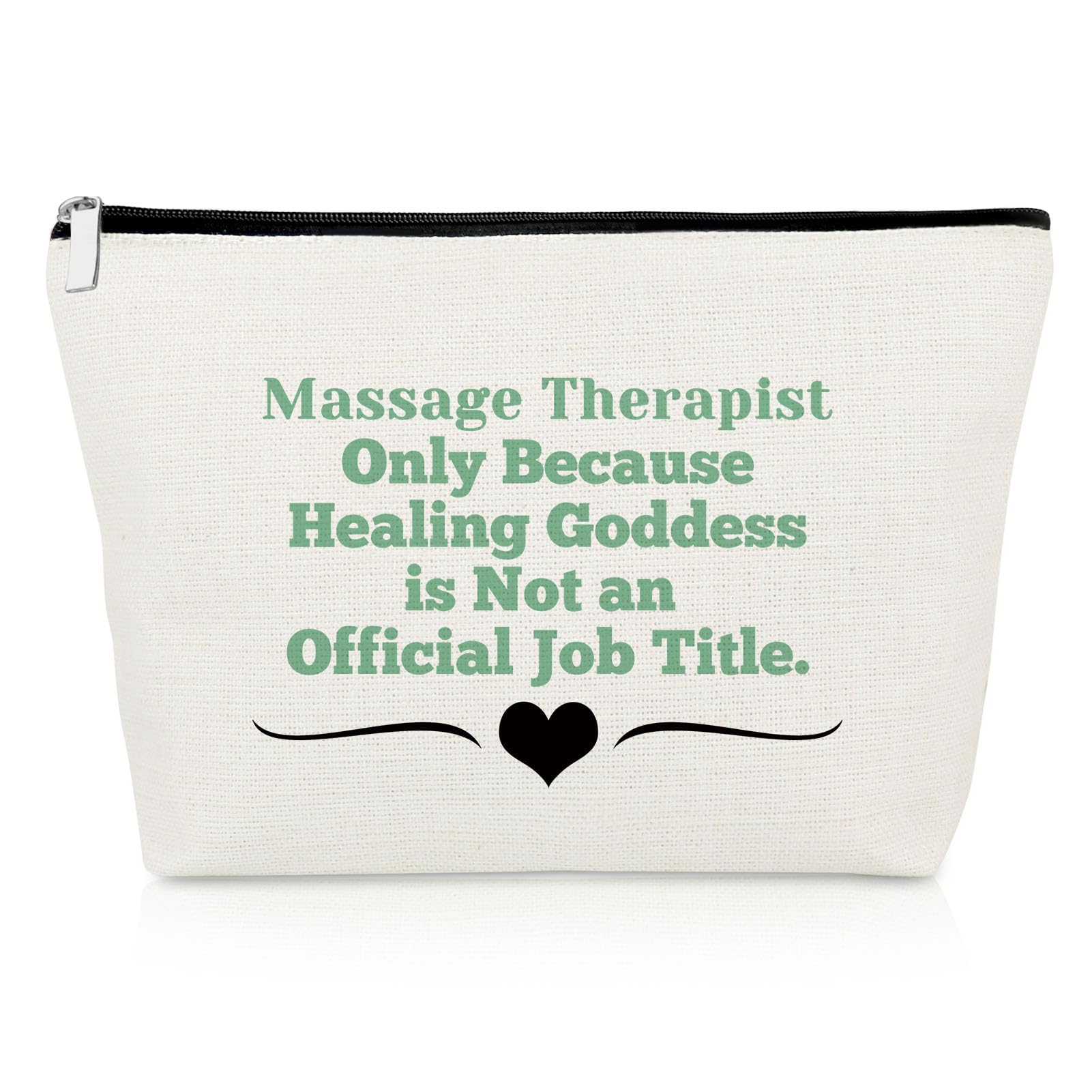 Massage Therapist Makeup Bag Thank You Gifts for Women Massage Therapy Gifts Chiropractor Presents Therapist Appreciation Presents Chiropractor