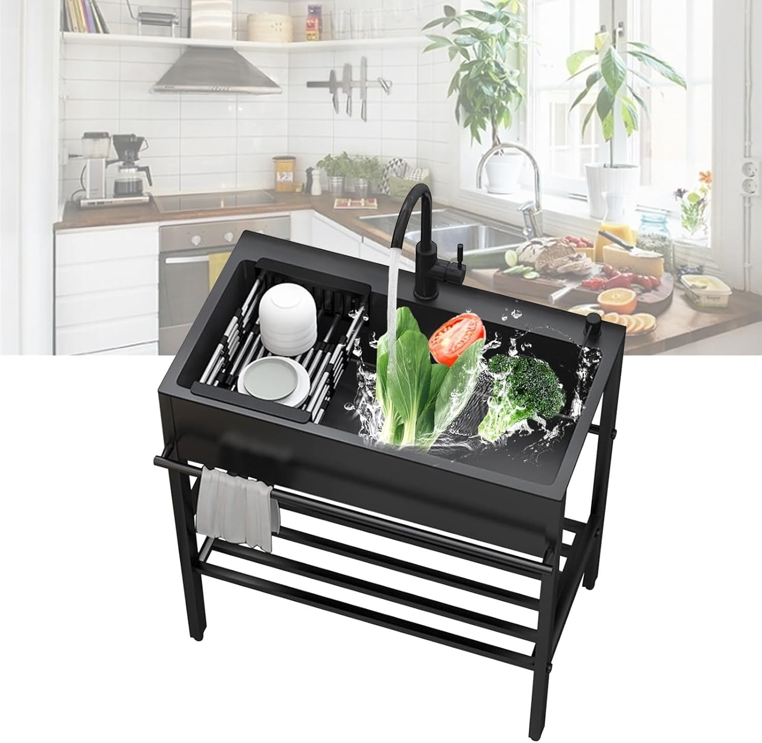 人気 ステンレス簡易流し台 ガーデンシンク 屋外 A55 757 人気