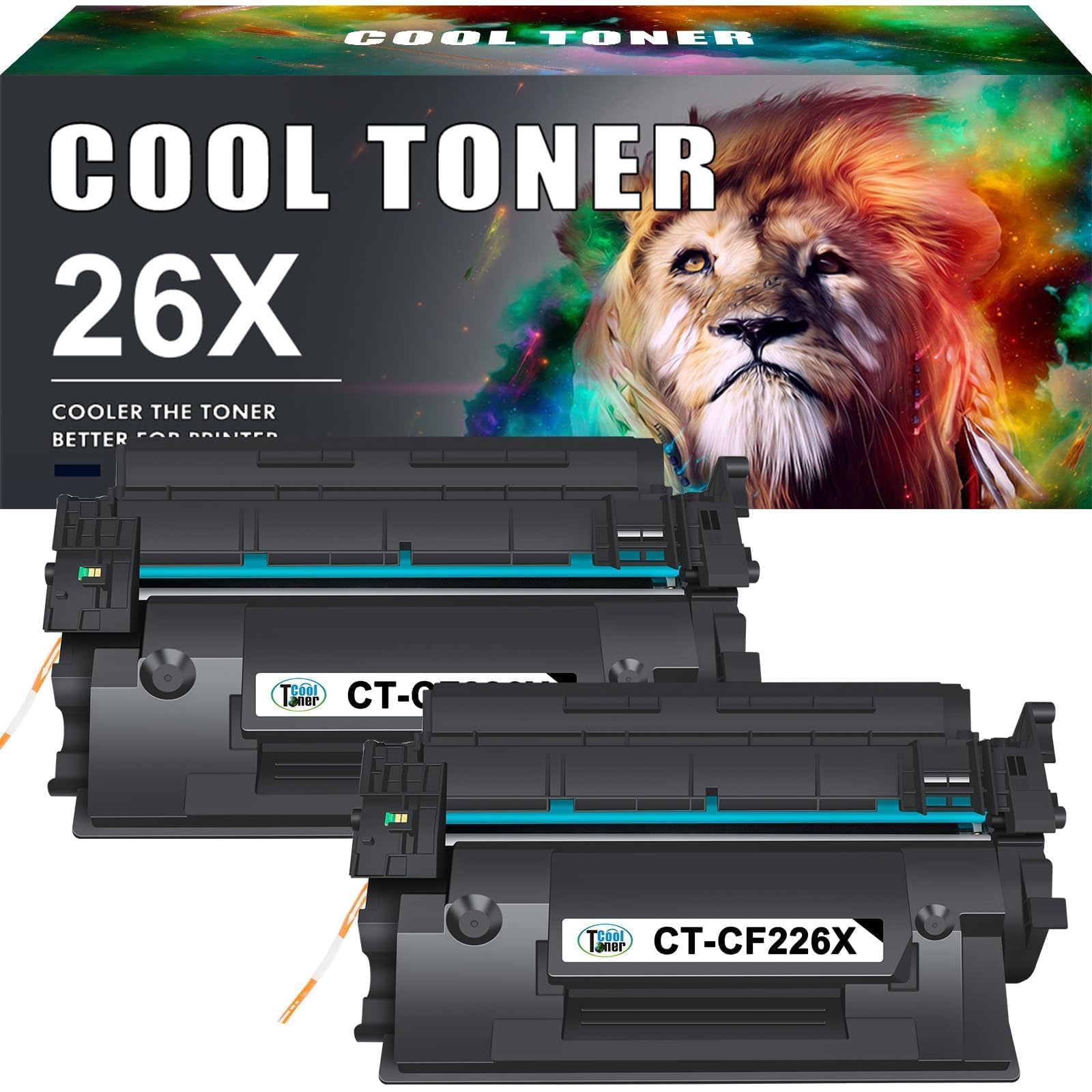 26X Cartuccia Toner Compatibile per HP CF226X 26A CF226A LaserJet Pro M402n | MFP M426fdw M426dw M402dn M402d M426fdn M402dw Nero