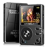 HIFI WALKER H2-128GB MP3 Player Bluetooth 5.2 Hi Res Music Player Flac Digital DSD Lossless Audio Player High Resolution Portable DAP Player, Two-Way Bluetooth, 512GB SD Card+Expandable Memory