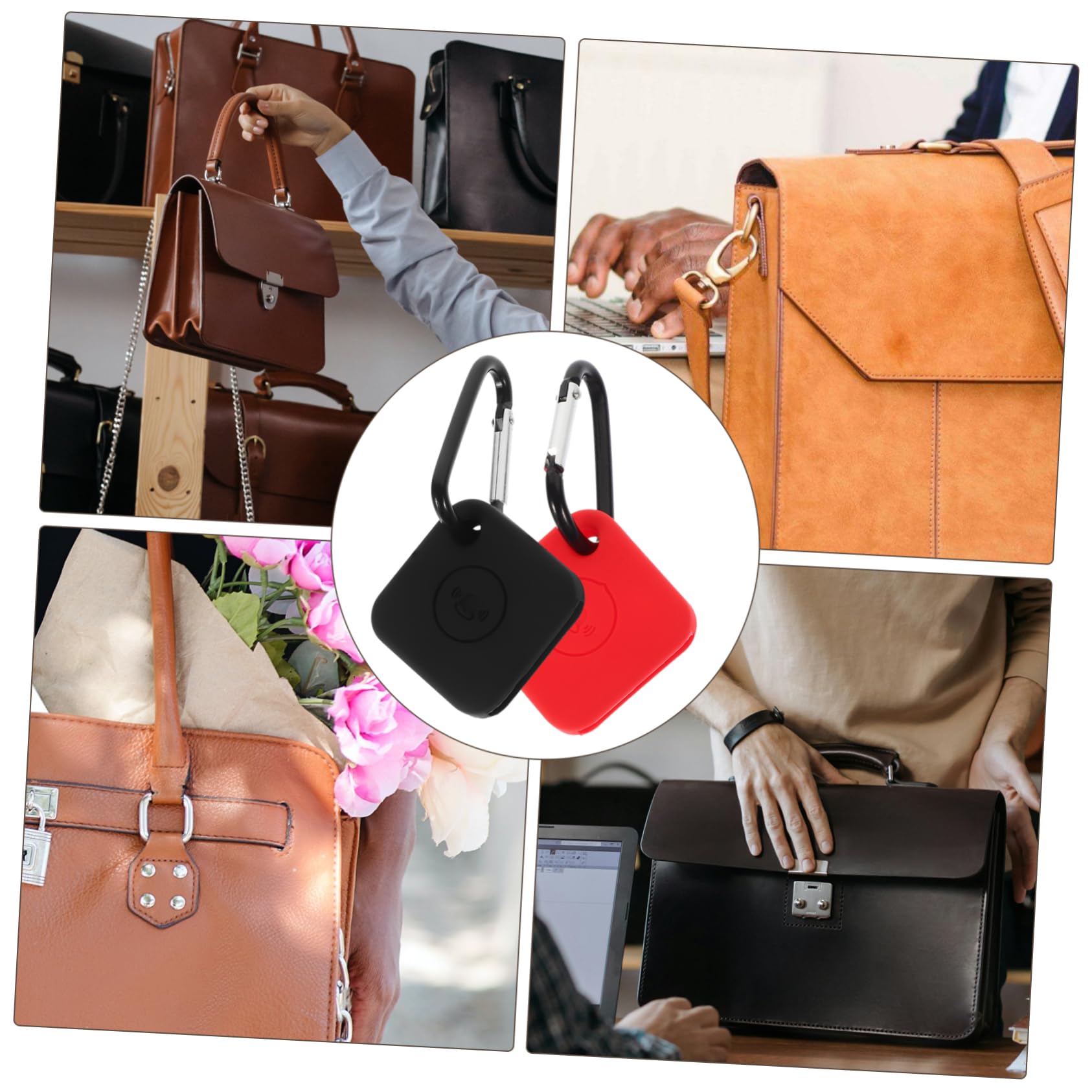 MERRYHAPY 2pcs Portable Silicone Protective Cover for Tile Mate Pro Scratch-Resistant and Shockproof Design Easy Access to Functions for Devices