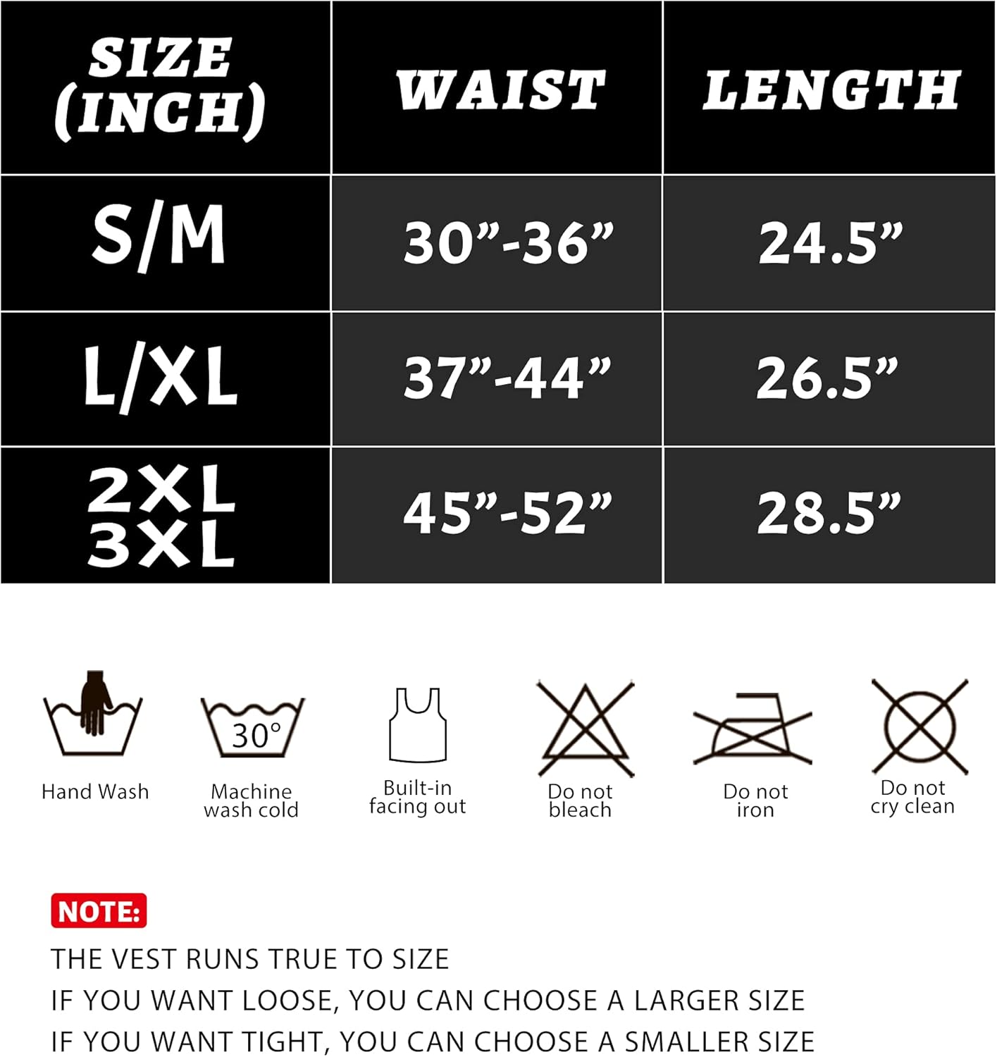MOLLDAN Sauna Vest for Men Sweat Tank Top Pullover Workout Shirt Waist Trainer - Image 7