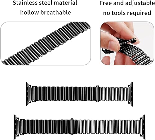 Miniatura 4 de Aottom Compatible con Apple Watch Band de 1.575 pulgadas, 1.614 pulgadas, 1.732 pulgadas, 1.772 pulgadas, 1.772 pulgadas, 1.654 pulgadas, 1.496