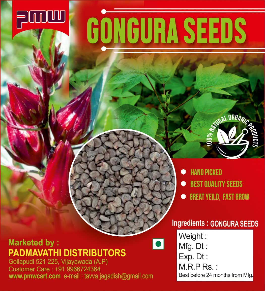 Pmw - Sorrel Seeds - Gongura Seeds - Ambadi - Pulichakeerai - 25 Grams(1200 Seeds Approx) (B0BX3YC2SB) Amazon Price History, Amazon Price Tracker