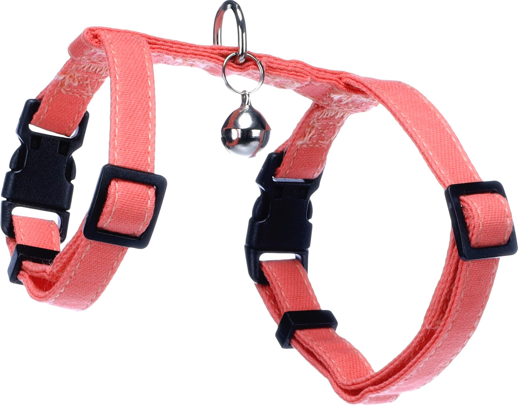 Pettorina Regolabile Per Gatto Flamingo Rosa – Guinzaglio 120 Cm, Misure 43-55 Cm
