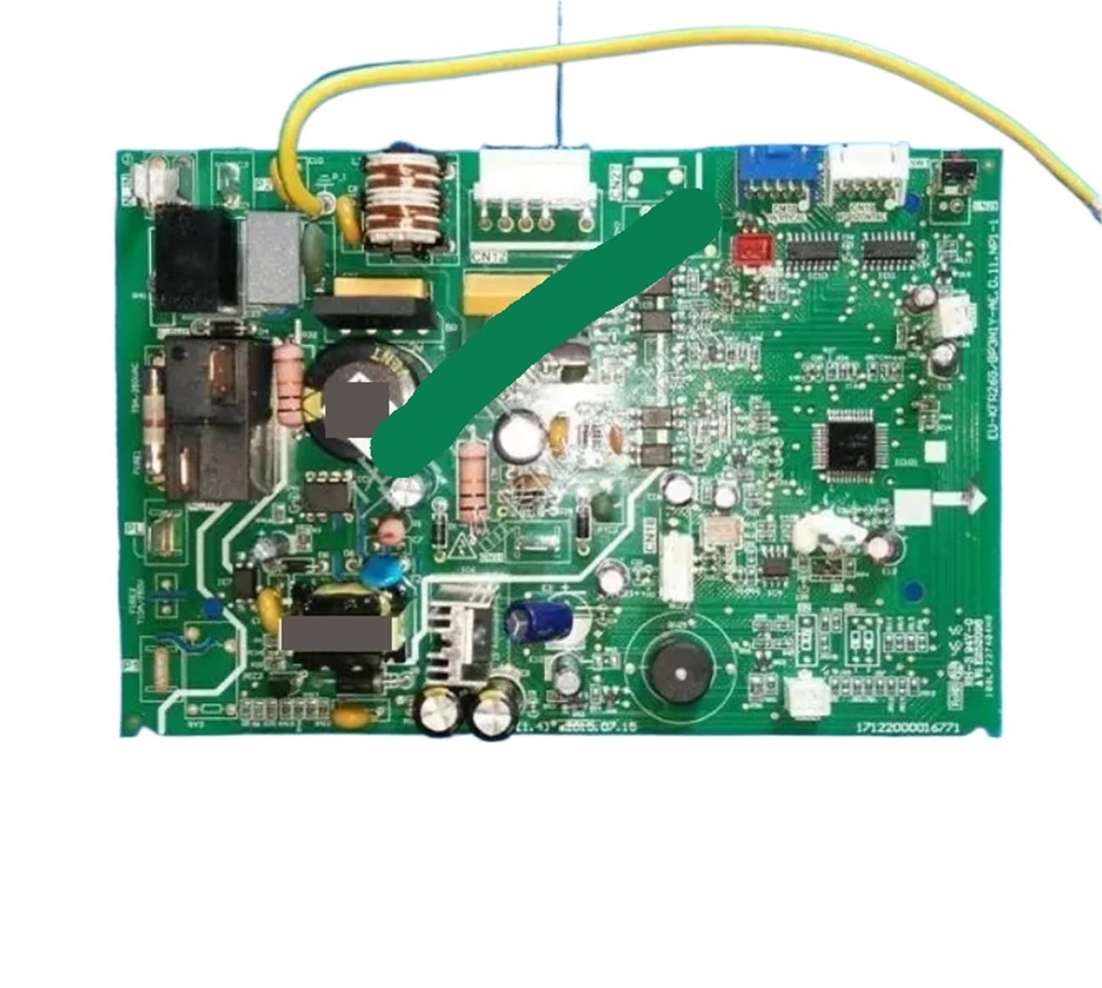 FKLSQYDU 1pcs 17122000016771 air Conditioning Computer Board EU-KFR50G/BP3N1Y-AFCU EU-KFR26G/BP3N1Y-AE(Green Original Board)