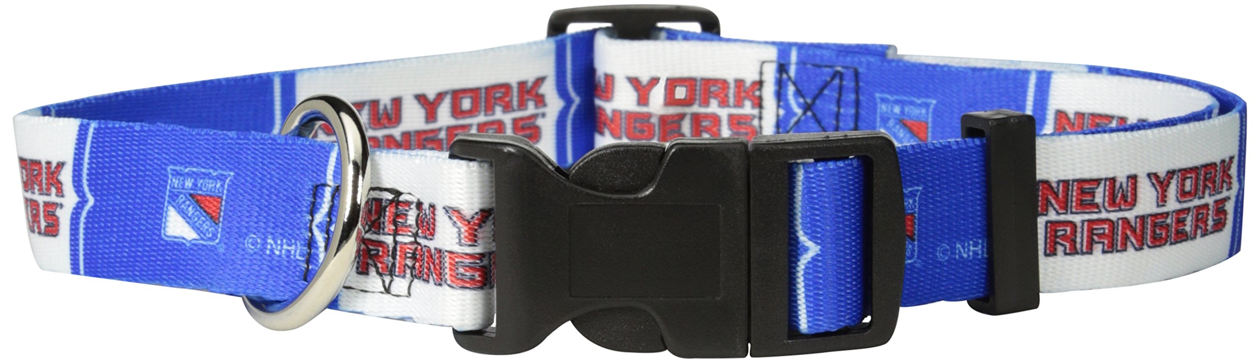 Hunter Company NHL New York Rangers Adjustable Pet Collar