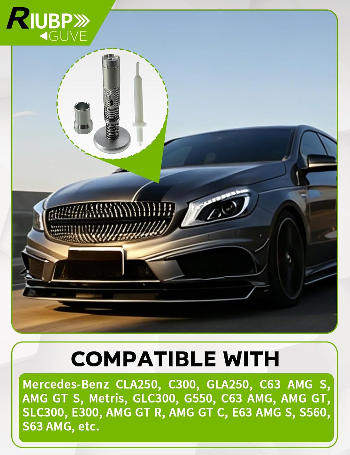 278 589 01 15 03 Fuel Injector Rail Seal Removal and Installation Tool Kit Fit for Mercedes-Benz M133 M139 M176 M177 M178 M254 M260 M264 M264 M270 M274 M276 M278 Engines