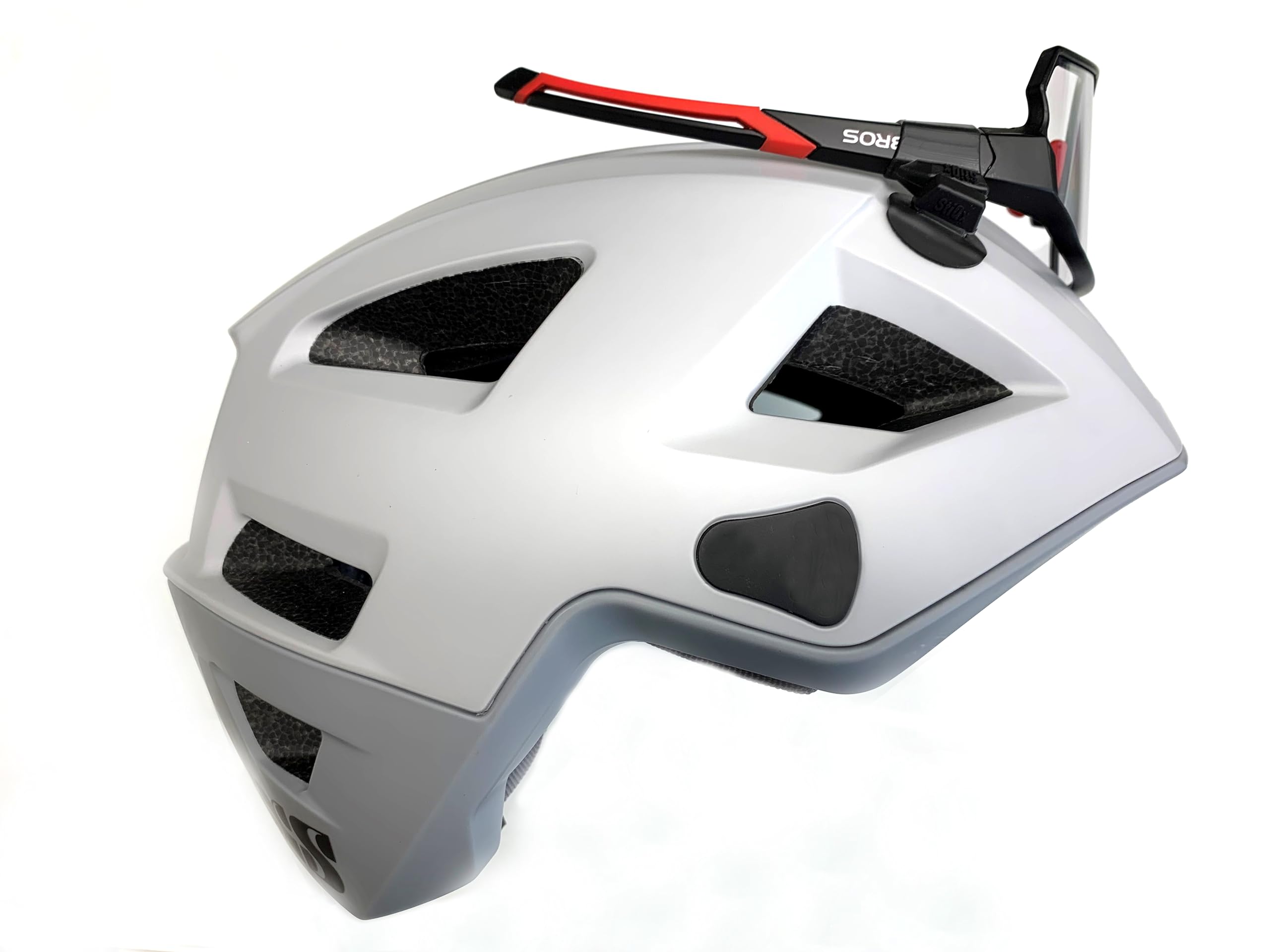 Magnet Brillenhalter für Helme & Fahrradlenker StiQx - Nie Wieder verkratze Brillen