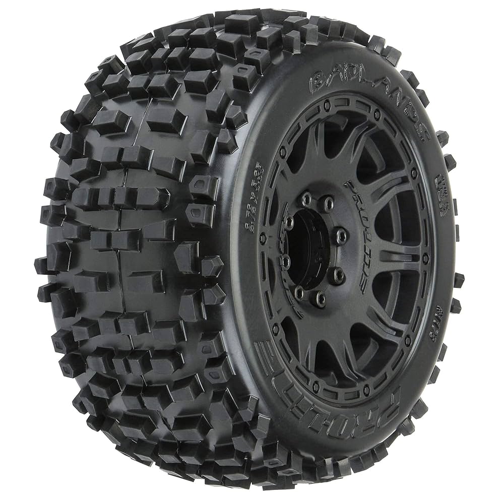 プロライン　Pro-Line Badlands MX38 タイヤ 3.8インチ Pro-line Racing Badlands MX38 3.8 MTD Raid 8x32 17mm MT F/R