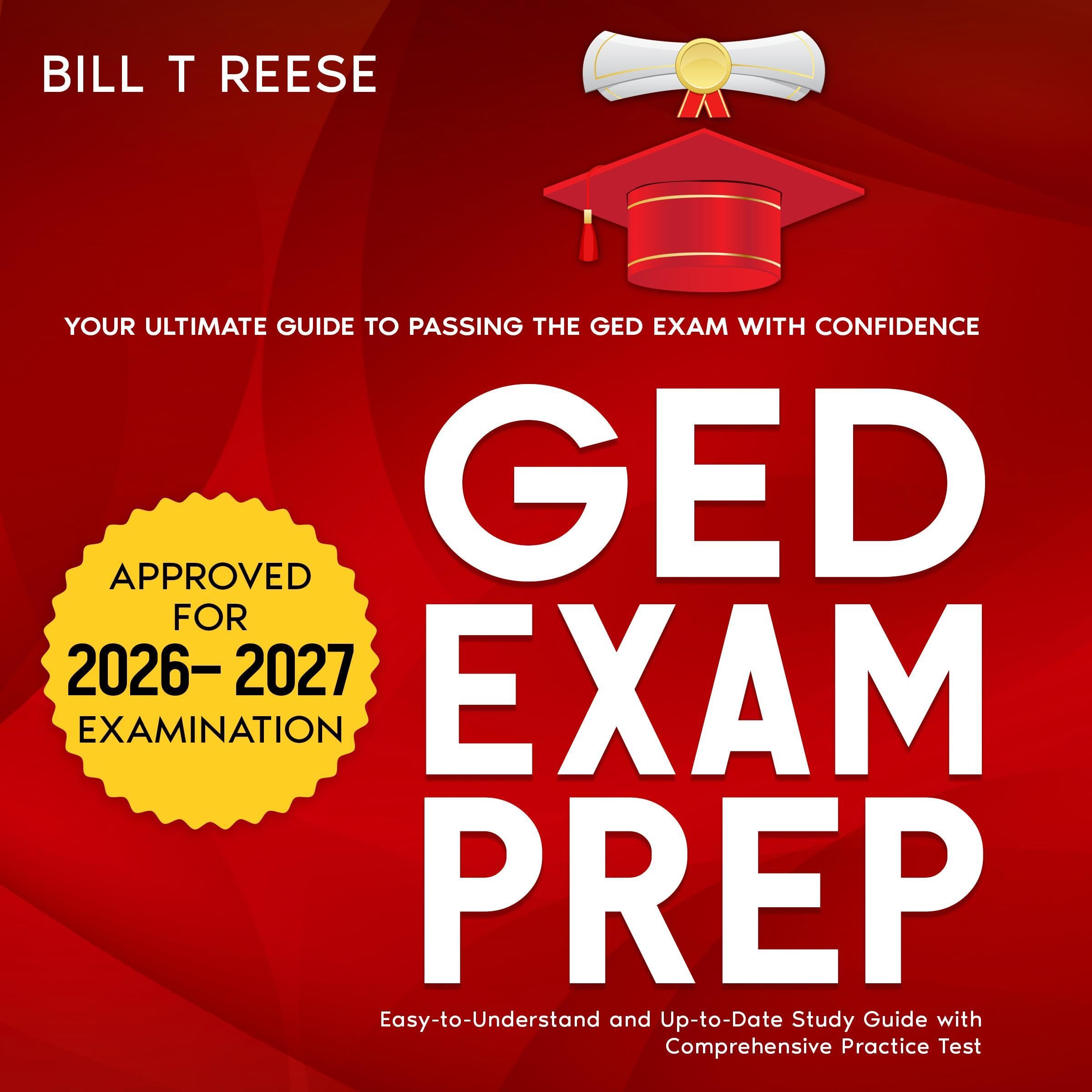 Cover art for GED Exam Prep 2026-2027