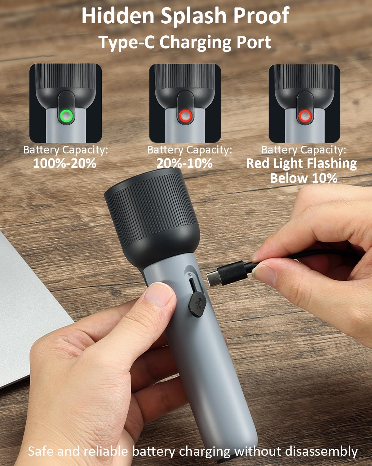 Philips Handheld Torch Light - Rechargeable & Bright -7