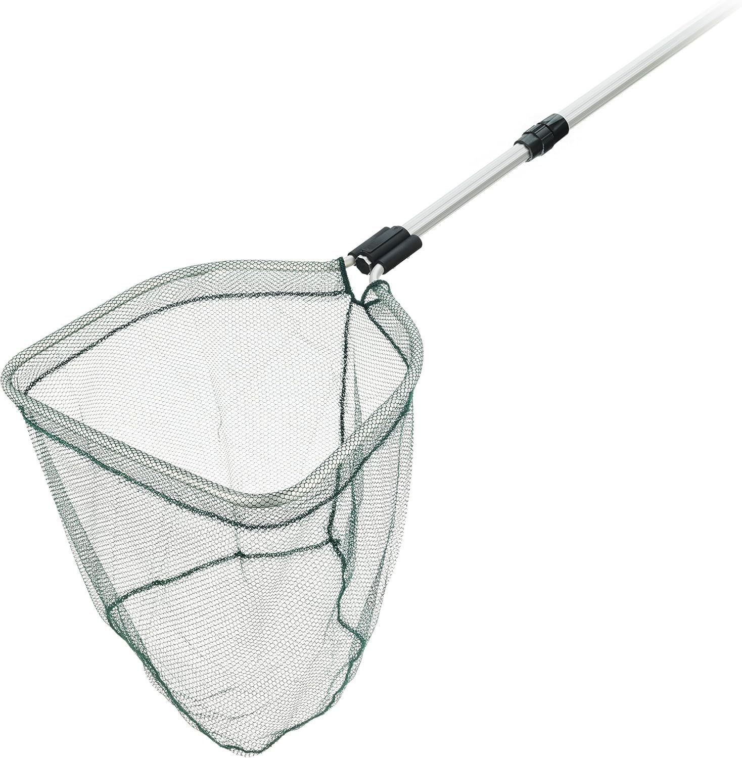 Tetra Pond Fish Net Épuisette à Poisson Stable avec Manche télescopique pour Une Prise sûre des Poissons de Bassin de Jardin