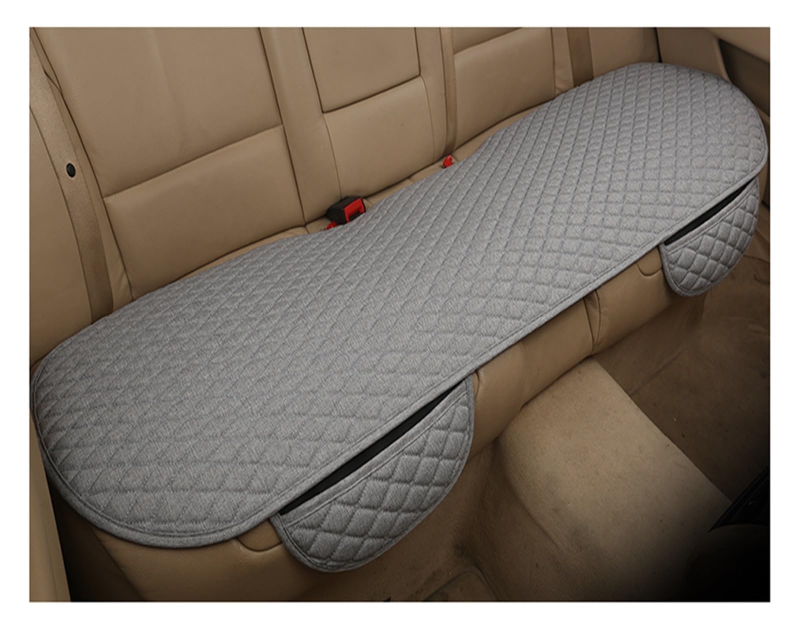 Tapis de chaise de voiture arrière gris housse de siège universelle pour la famille