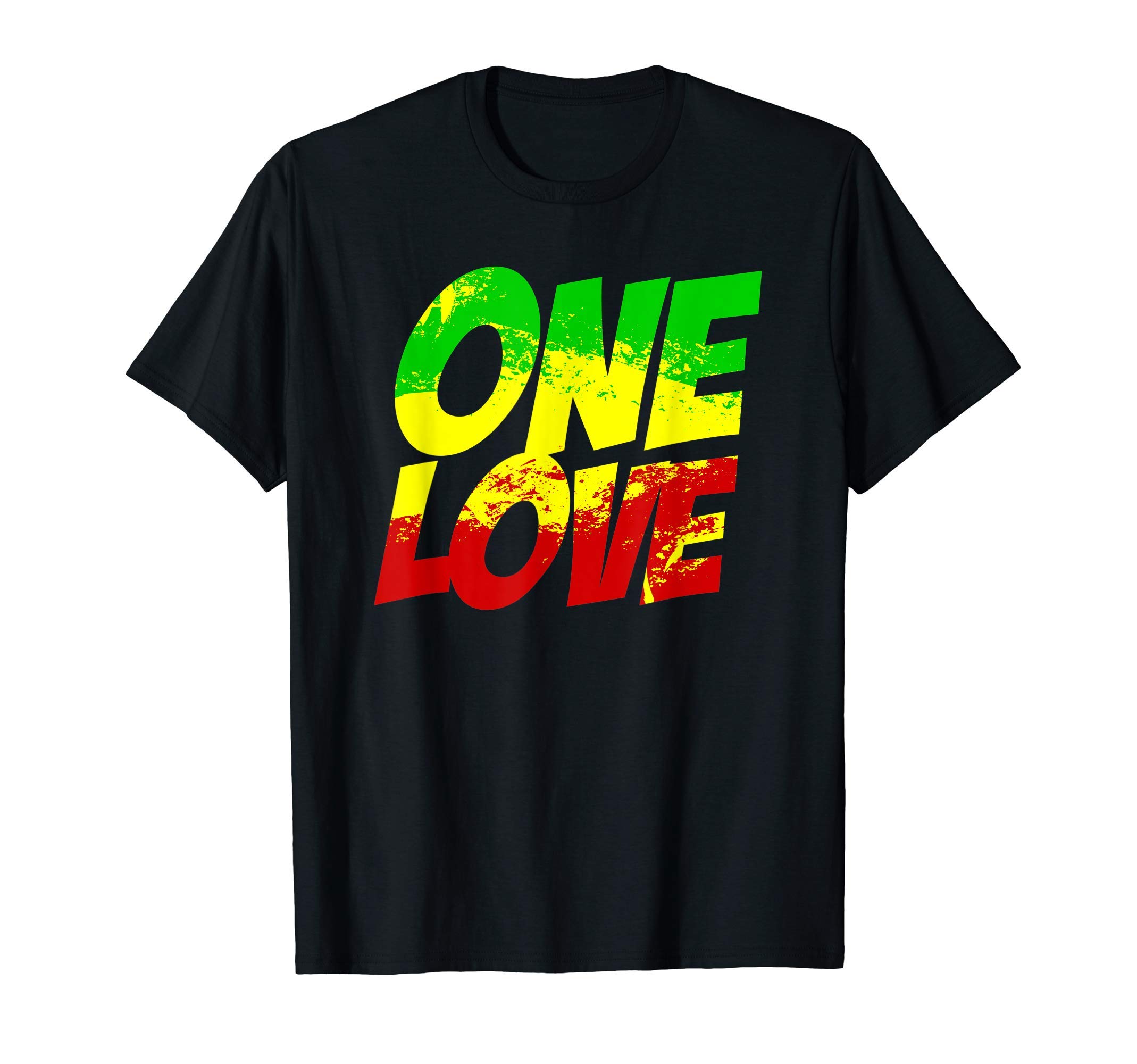 One Love / Livity Reggae Gift: Rastafari Jamaica Clothing T-Shirt