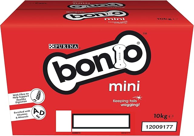 Bonio Mini Adult Dog Biscuits Original 1 x 10kg Pack