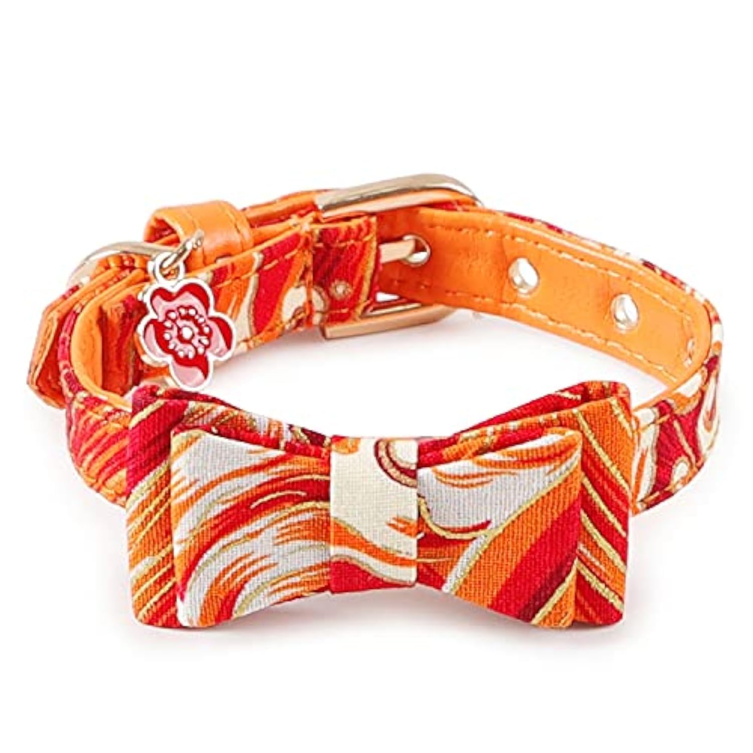 See full amazon price history chart for Pets Empire Cat Japanese-Style Bow Cat Collar PU Collar Bell Bow Pet Cat Tie Adjustable Neck 17-24cm Width- 1cm -Orange Pets Empire Cat Japanese-Style Bow Cat Collar PU Collar Bell Bow Pet Cat Tie Adjustable Neck 17-24cm Width- 1cm -Orange (B09FX6J2NG) Amazon Price History, Amazon Price Tracker