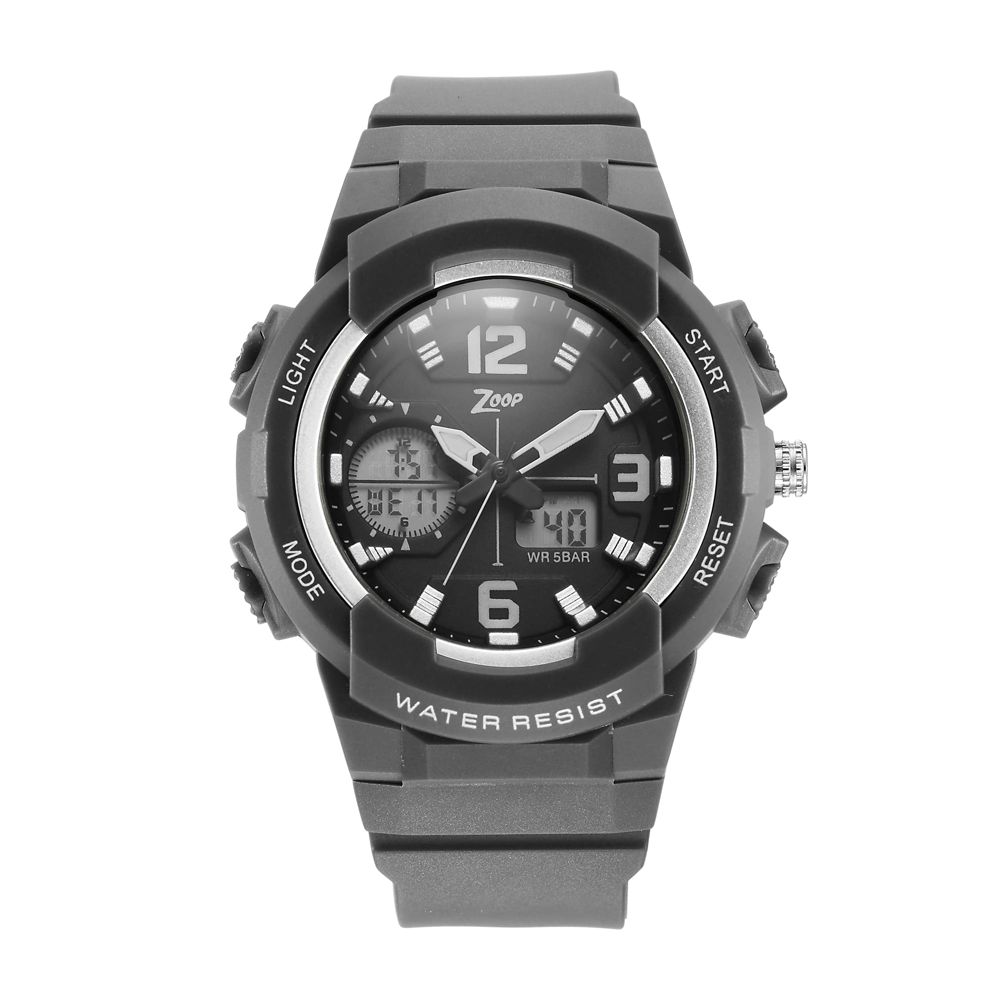 Zoop by Titan Quartz Analog Digital Grey Dial Plastic Strap Watch for Kids-NR26026PP04W (B0BFHW93SP) Amazon Price History, Amazon Price Tracker