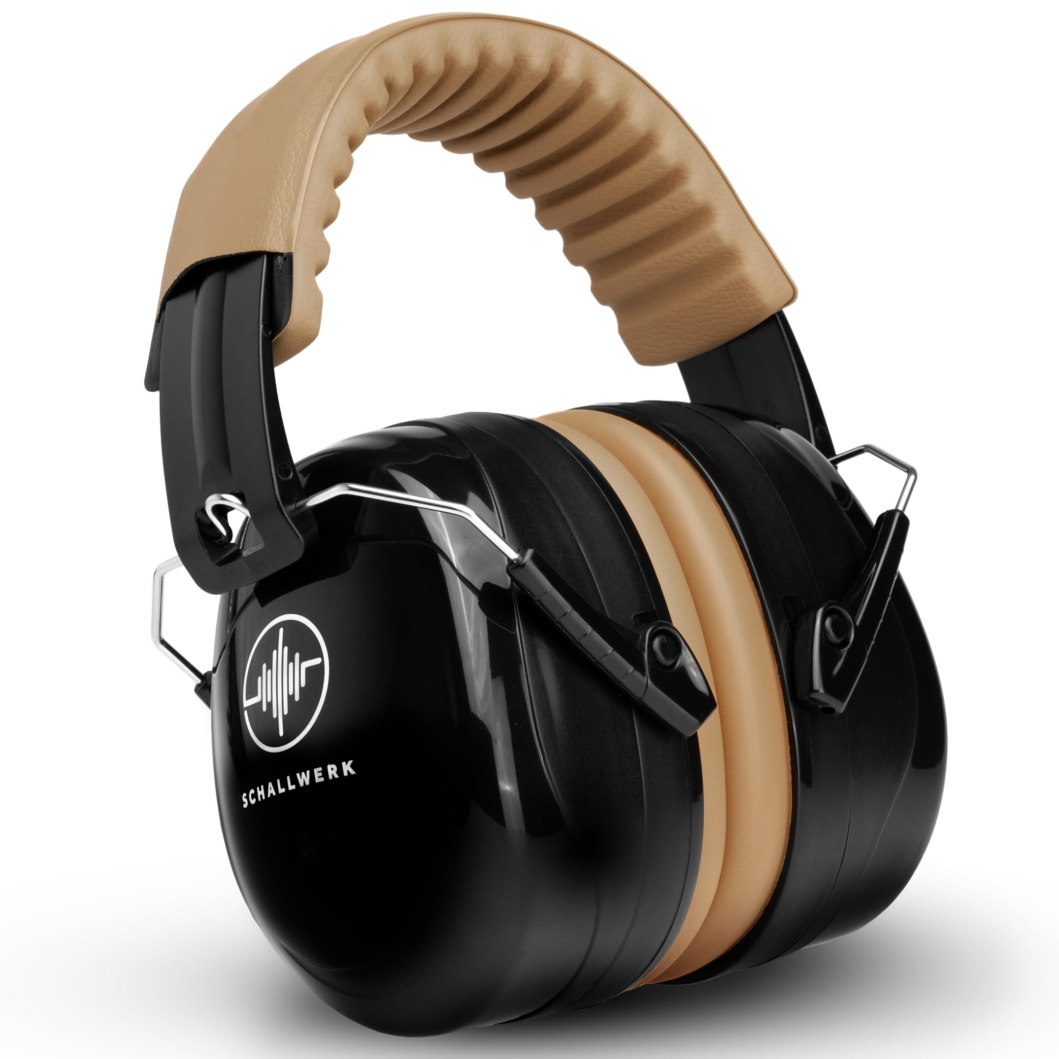 Paraorecchie Antirumore Professionali - Cuffie Isolamento Acustico SNR 35 Per Ambienti Fino A 110 DB - Nero - Foto 5