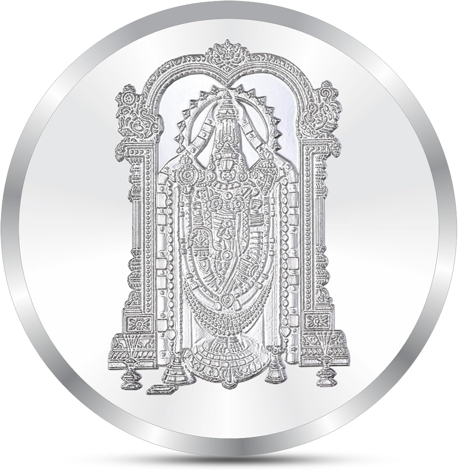 ACPL Precious Moments BIS Hallmarked Silver Coin Shree Balaji 10 gm 999 Pure