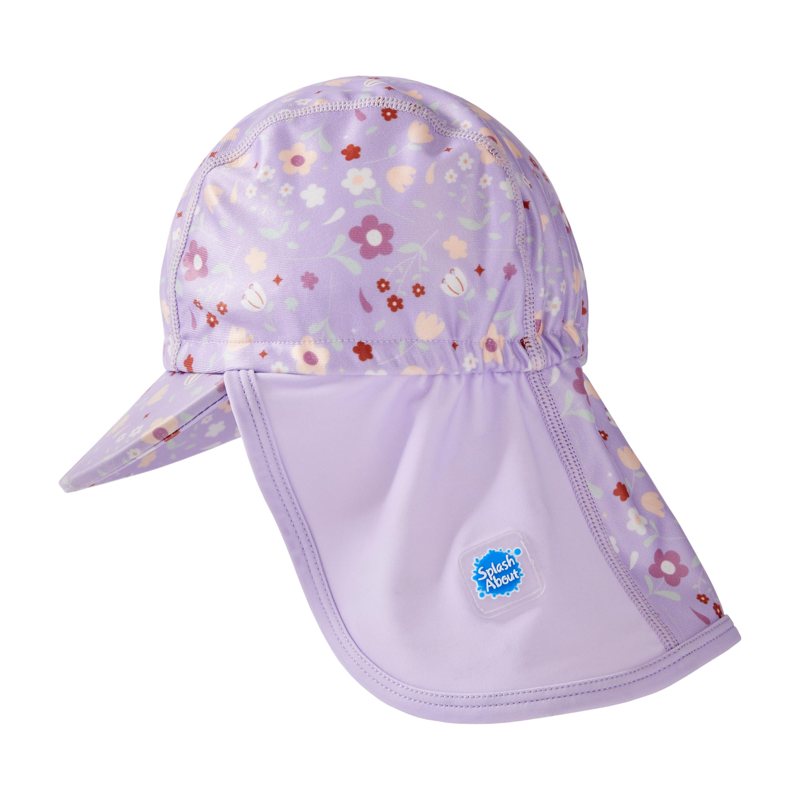 Splash About Kids Legionnaire Sun Hat, Lilac Spring 1-3 Years