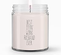 Vista 11 de Navidad, regalo de cumpleaños para terapeuta ocupacional Best Effin' terapeuta ocupacional nunca vela, velas de soja natural 9Oz Ak4237