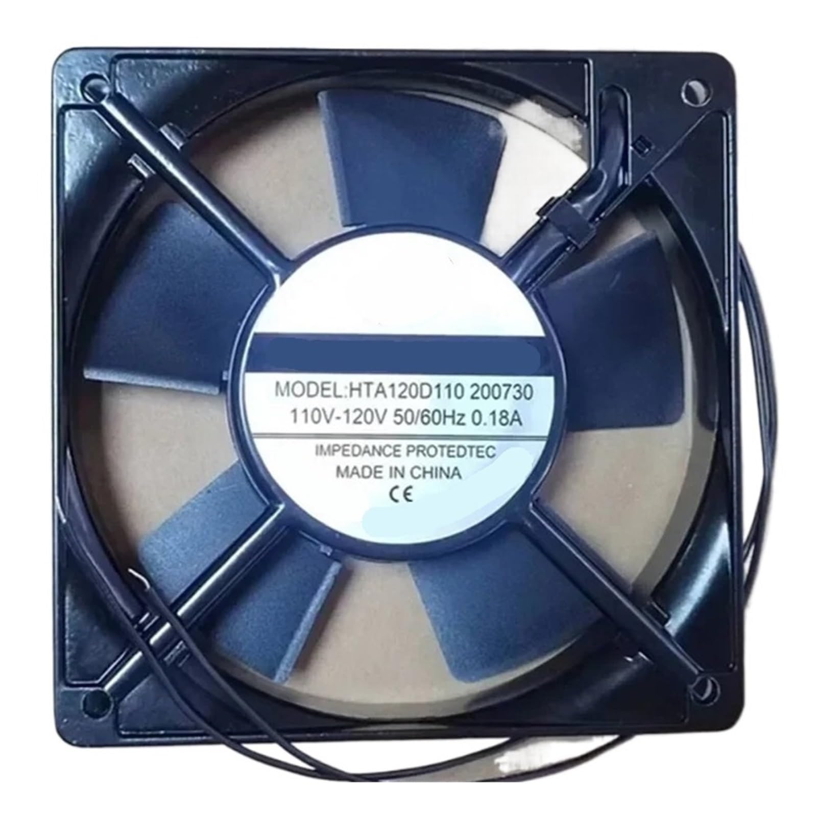 ZBWZXBDJ HTA120D110 200730 110V-120V 0.18A 12025 AC Cooling Fan