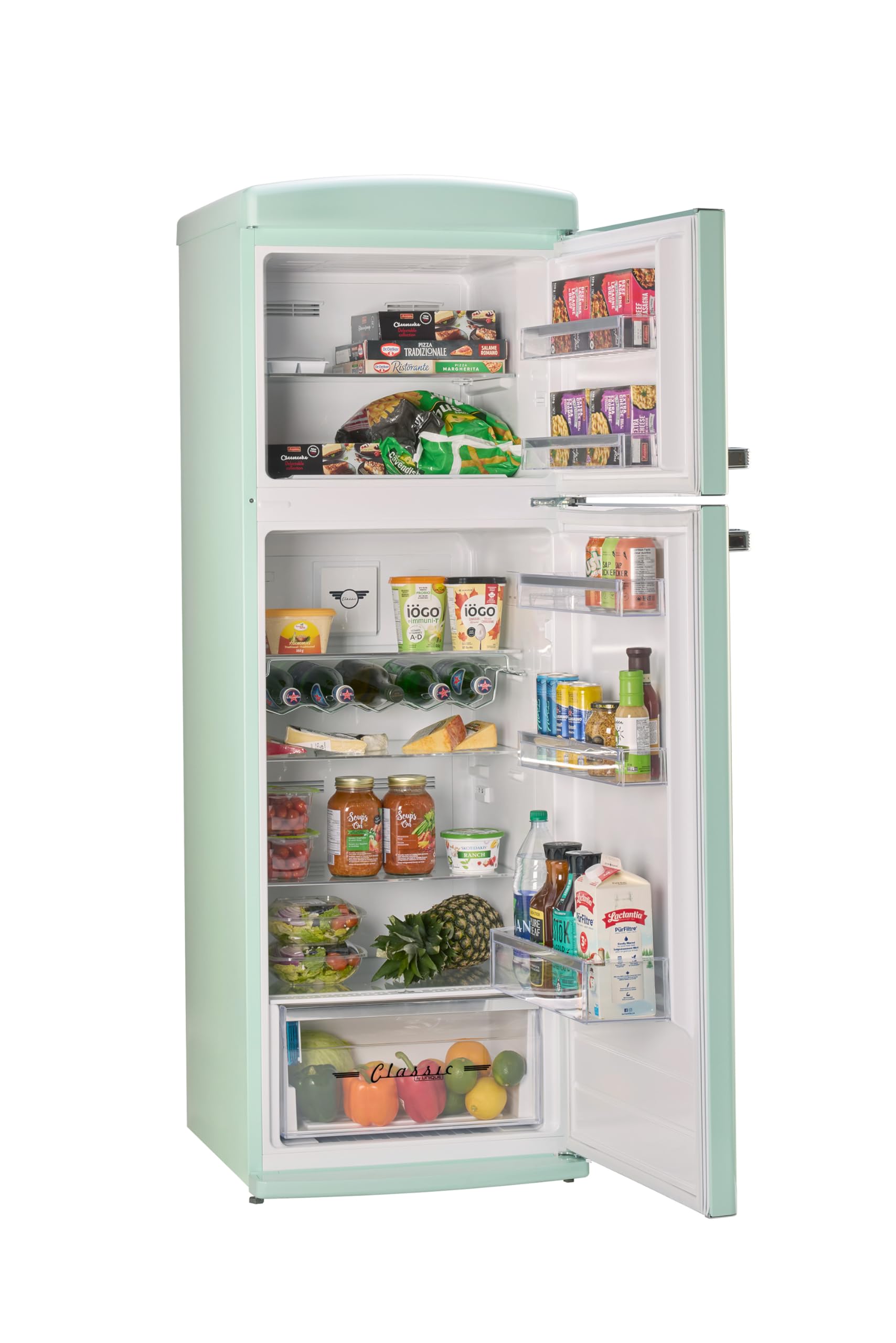 Unique Appliances Classic Retro 11 cu.ft. Top Freezer Refrigerator - Summer Mint Green on Fridge.com