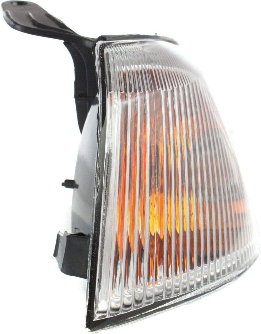 KAP Headlight & Corner Light Combo – Passenger Side, 1997-1999 Toyota Camry, Chrome Housing, Halogen, Bulbs Included