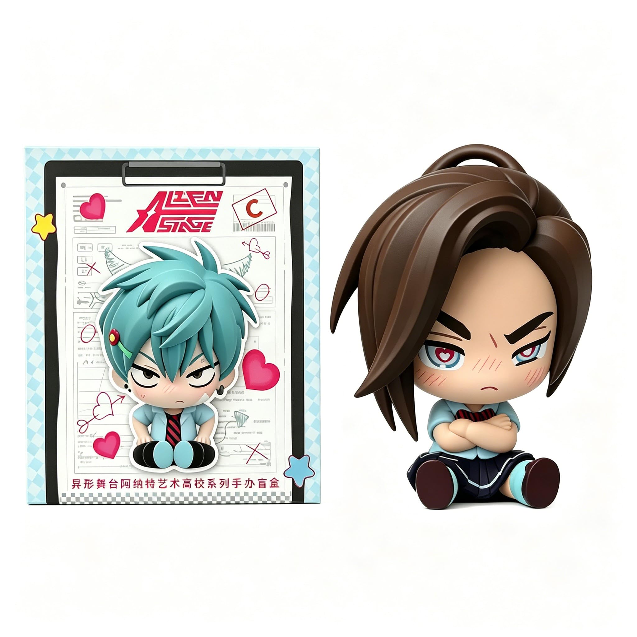 Alien Stage Anat Art University Series Official Figure Blind Box SUA Till Mizi Ivan Luka Hyuna Decor Collection Gift (Open Box to Confirm HYUNA)