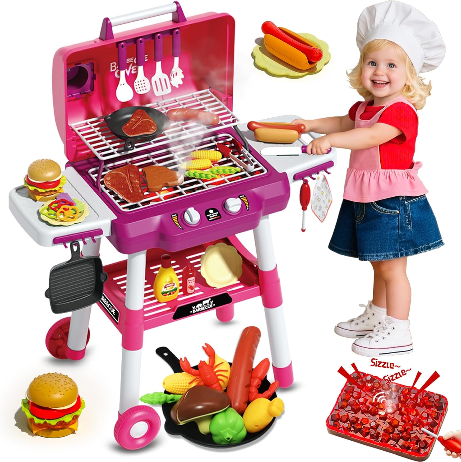 Sizzle and Play: The Ultimate Kid Toy Grill Review for Little Chefs!