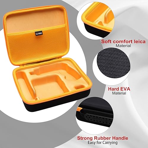 Miniatura 2 de LTGEM - Funda compatible con destornillador inalámbrico DEWALT DCF680N2 8V MAX, baterías y cargador, solo funda