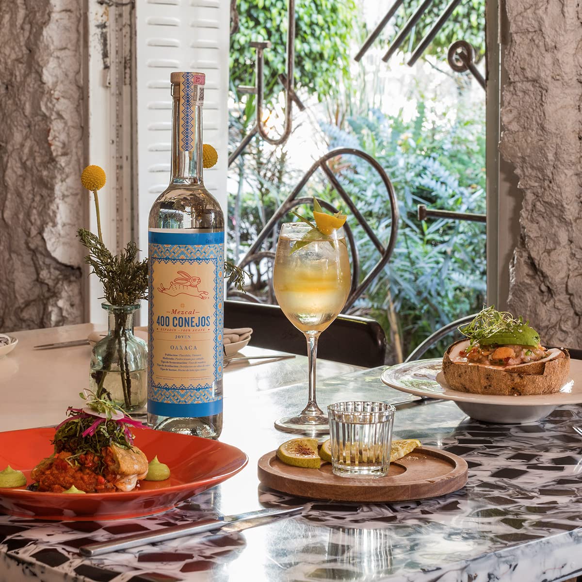Mezcal Artesanal 400 Conejos 70 Cl.