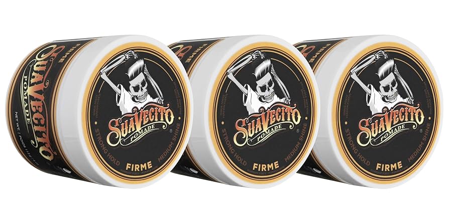 Suavecito Pomade Firm Hold 3個セット Suavecito Pomade Firme (Strong) Hold 4 oz (Pack of 3