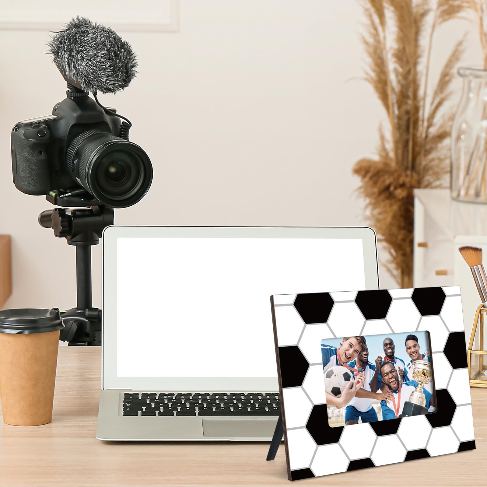 Amazon.co.jp: clothmile サッカー写真フレーム 2個 4x6インチ