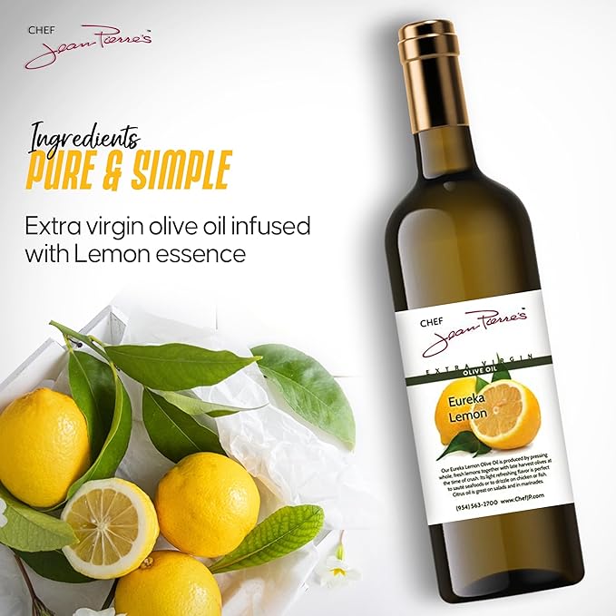 Chef Jean-Pierre Aceite de Oliva Infundido con Limón 200ml miniatura 4