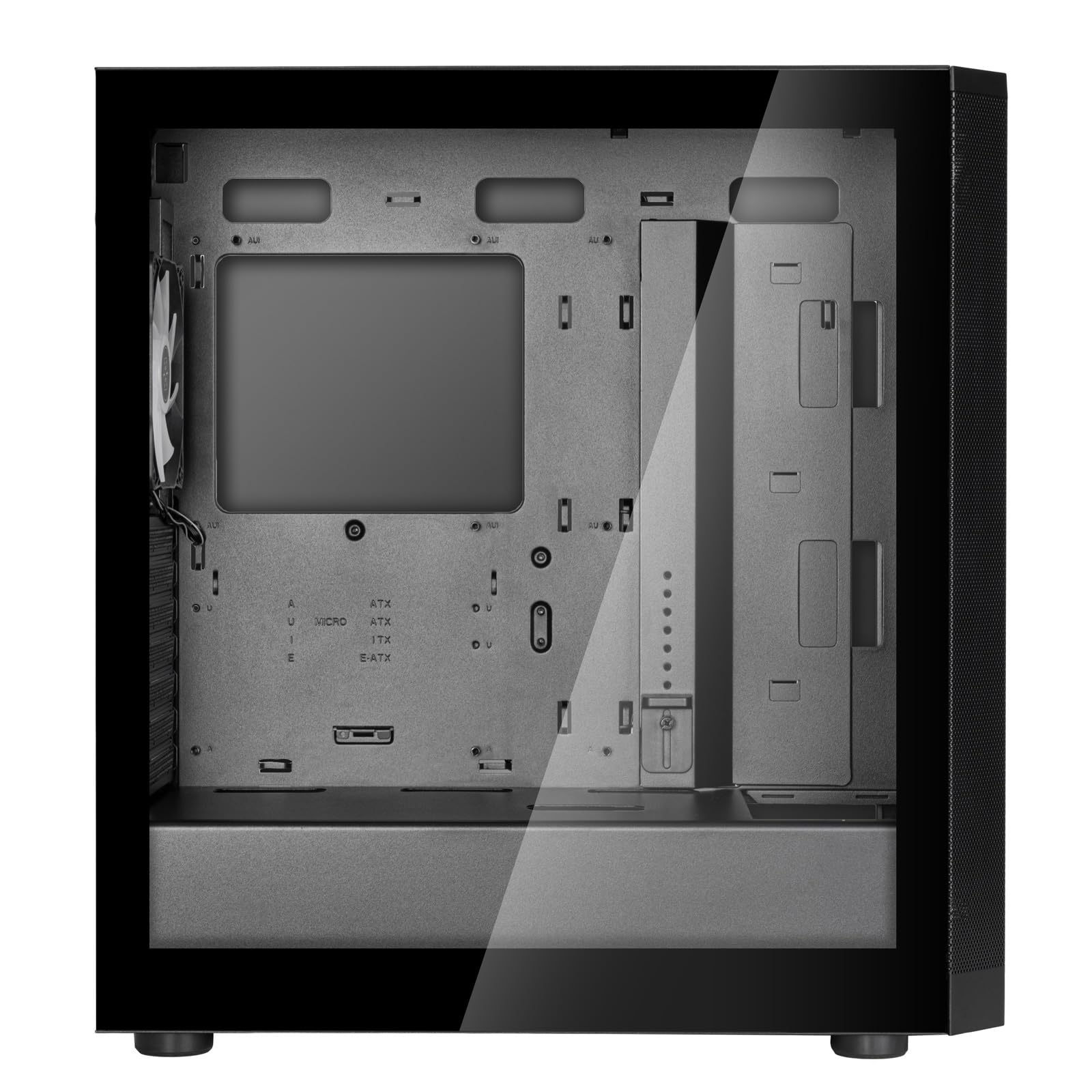 Silverstone Fara 514x Schwarz Tempered Glass (ssT-Fa514X-Bg)