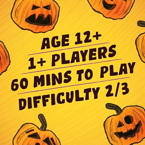 Miniatura 2 de Escape Room in Your Pocket  El problema de la calabaza un juego de estrategia fácil para el otoño. Mini salas de escape para cumpleaños, vacaciones,