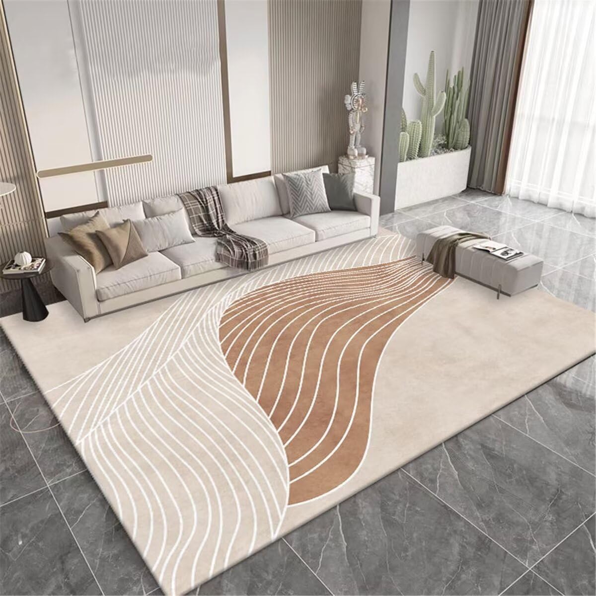 Tapis Chambre Bebe Tapis Chevet Tapis de canapé Coussin d'intérieur de Balcon Anti-salissure Multi-Tailles Tapis Enfant Chambre 90X150CM