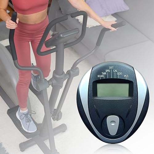 Miniatura 3 de DYNWAVE Monitor velocímetro LCD con instrumento analítico de frecuencia cardíaca fácil de instalar piezas de repuesto contador para bicicleta