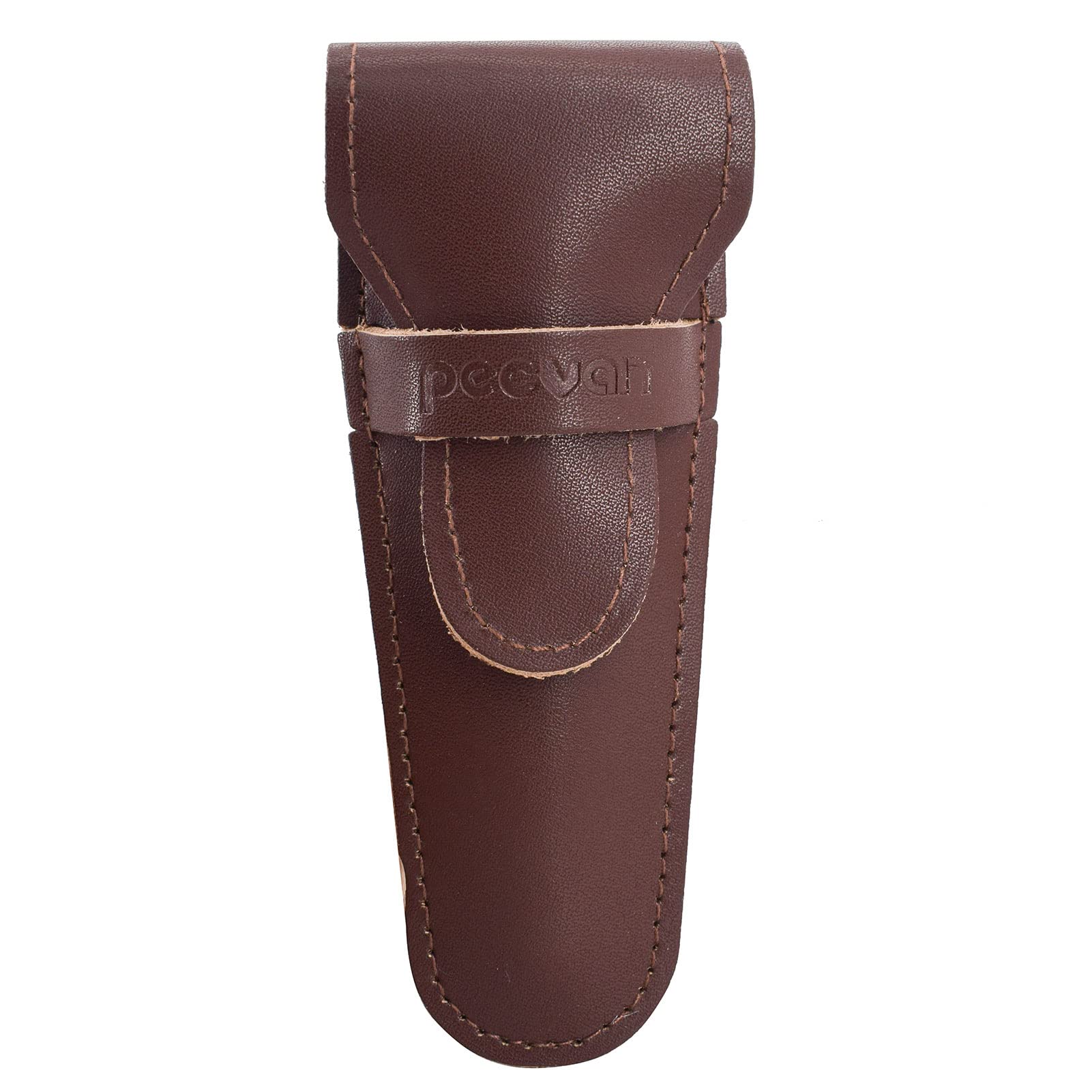 Oryginalna skórzana osłona ochronna na brzytwę ze skóry / Travel Case for Any Safety Razors - Brown Razor Case Keeps Your Double Edge Razor Blade Safe..., brązowy, modny;