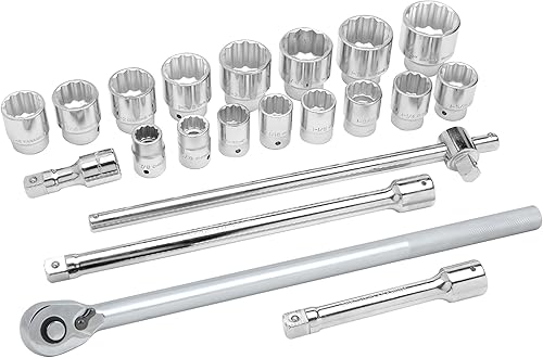 Miniatura 2 de Performance Tool W34904 Juego de llaves SAE de 3/4 pulgadas, 21 piezas, 1 paquete