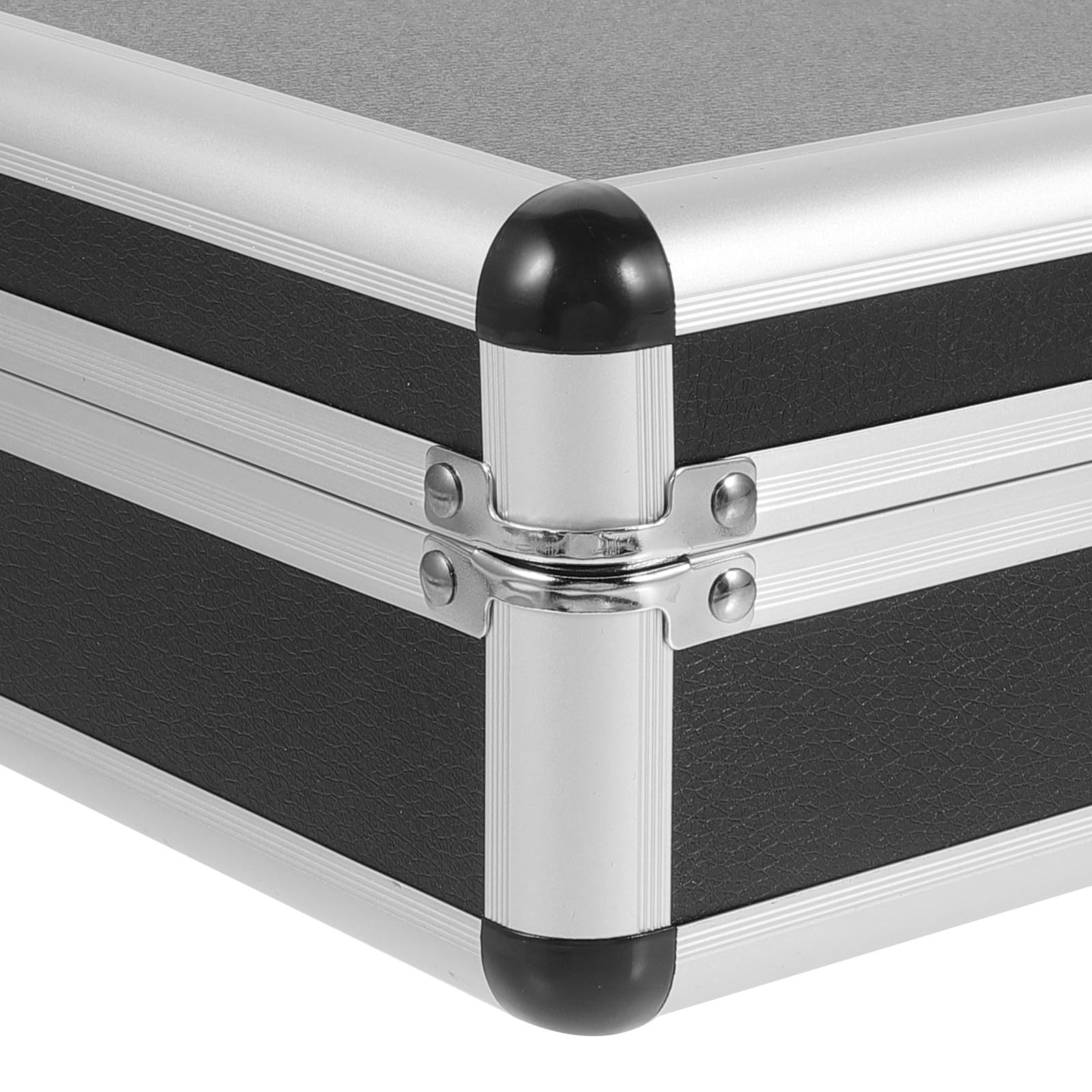 Zerodeko Valigetta in Lega di Alluminio per Microfono Wireless Professionale Guscio Rigido e Imbottitura Interna in Schiuma Regolabile per Trasporto e Viaggio