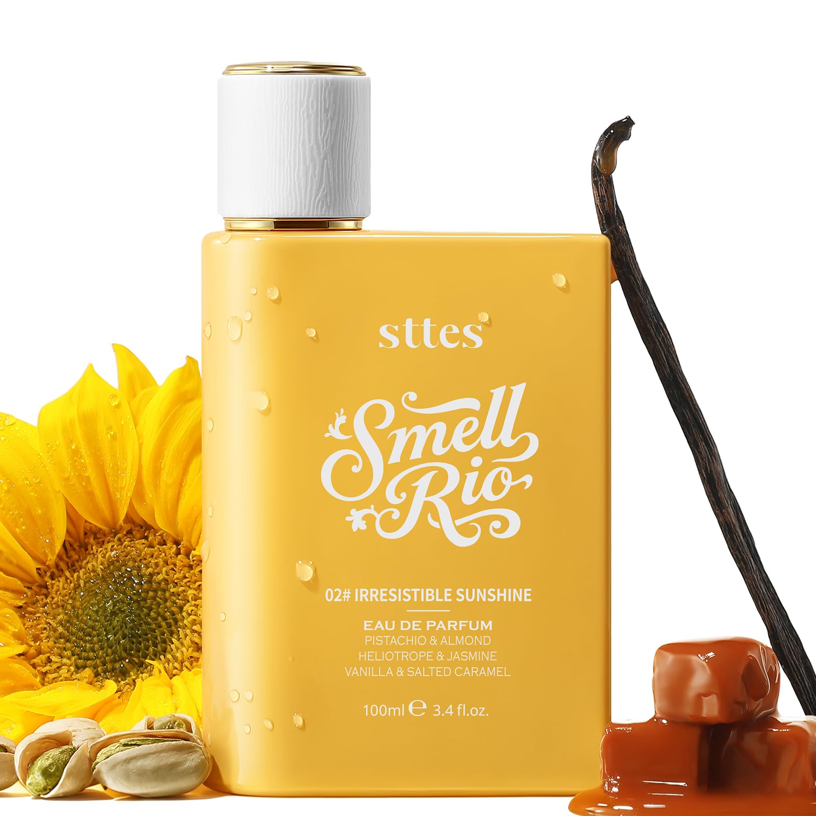 Sttes Perfume 02# Irresistible Sunshine for Women - Pistachio, Va…