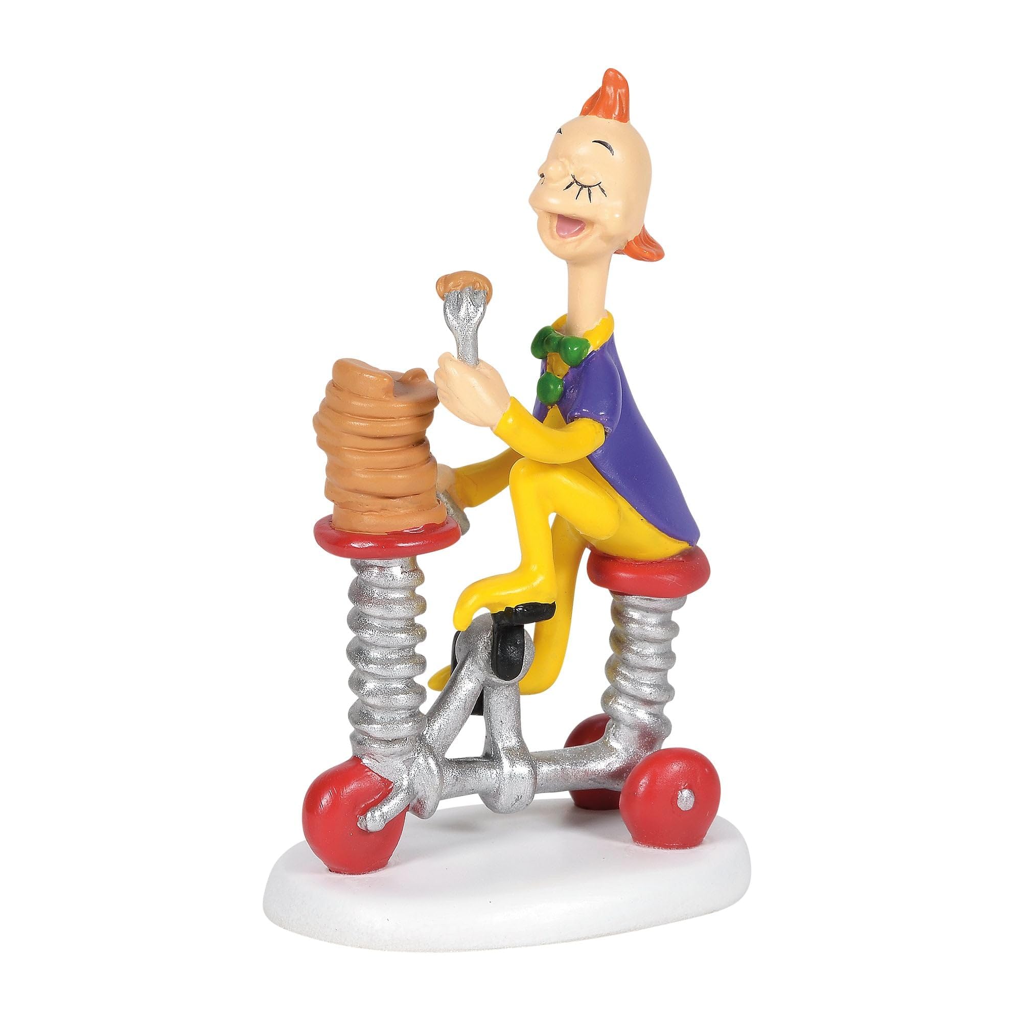 Department 56 Grinch Village Accessories Whoville Pancakes to Go Figurine, 2.75 Inch, Multicolor